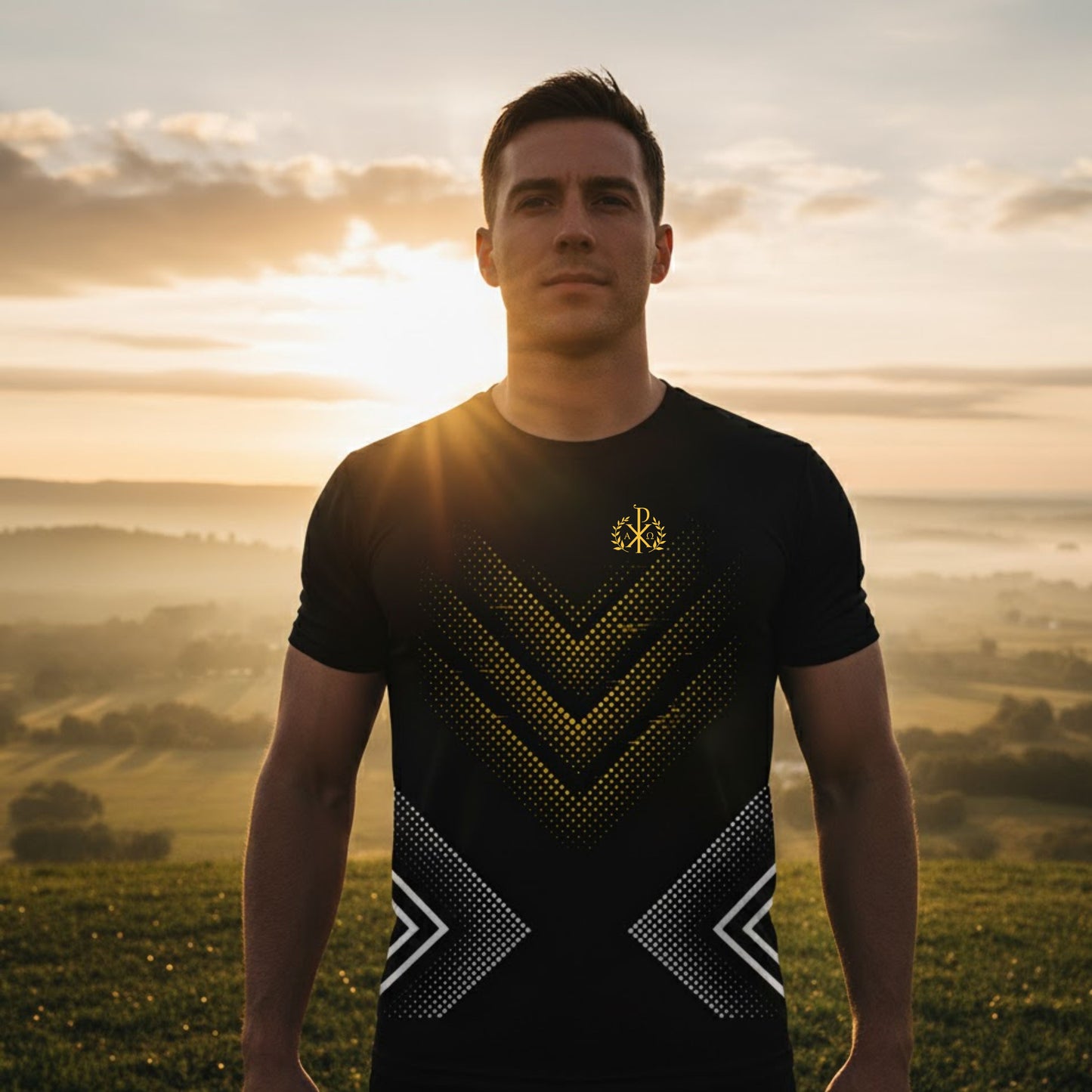 Α&Ω Angelic Performance Fitness Shirt