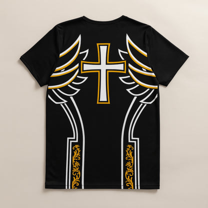 Α&Ω Angelic Performance Fitness Shirt